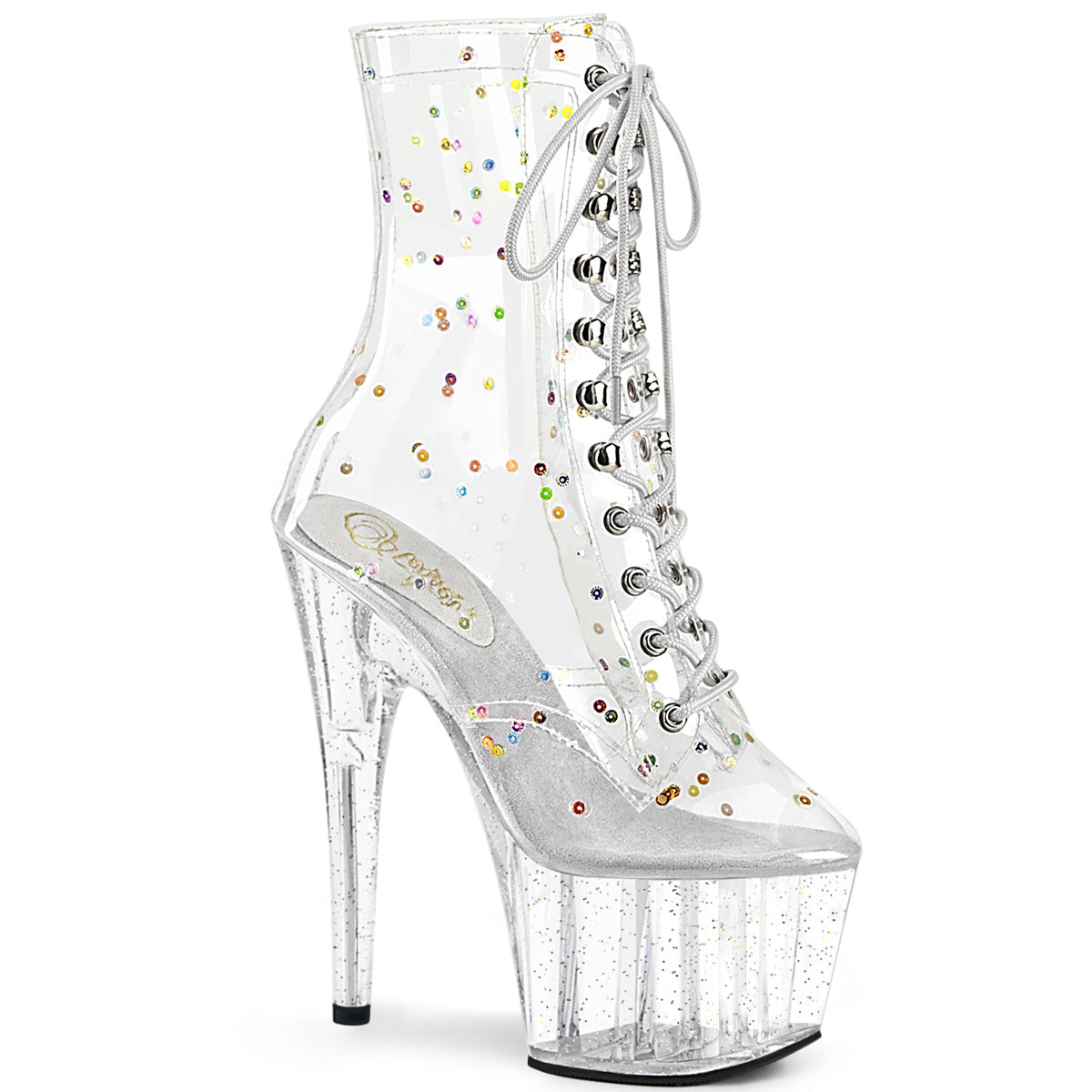 Pleaser  Ankle Boots ADORE-1020C-2 Clr TPU/Clr