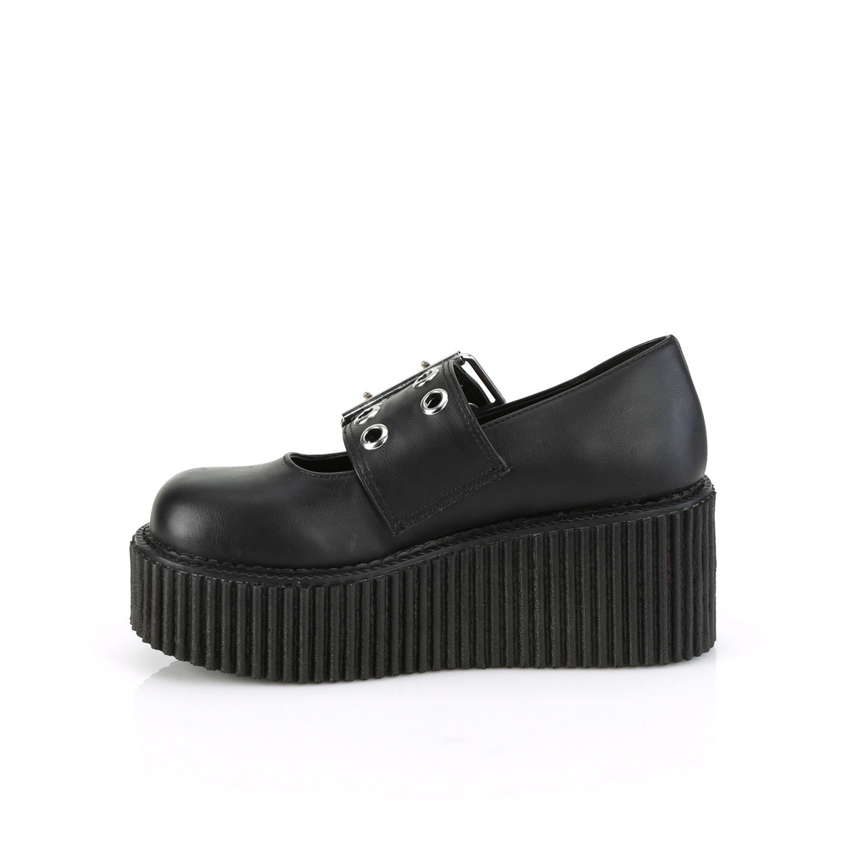 DemoniaCult  Low Shoe CREEPER-230 Blk Vegan Leather