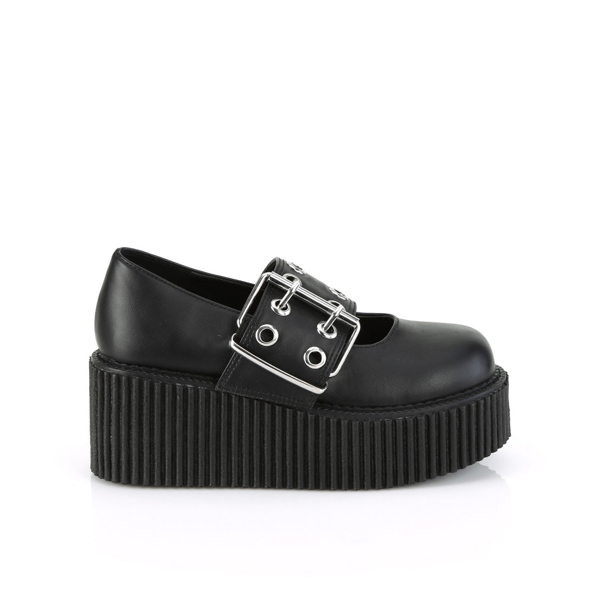 DemoniaCult  Low Shoe CREEPER-230 Blk Vegan Leather