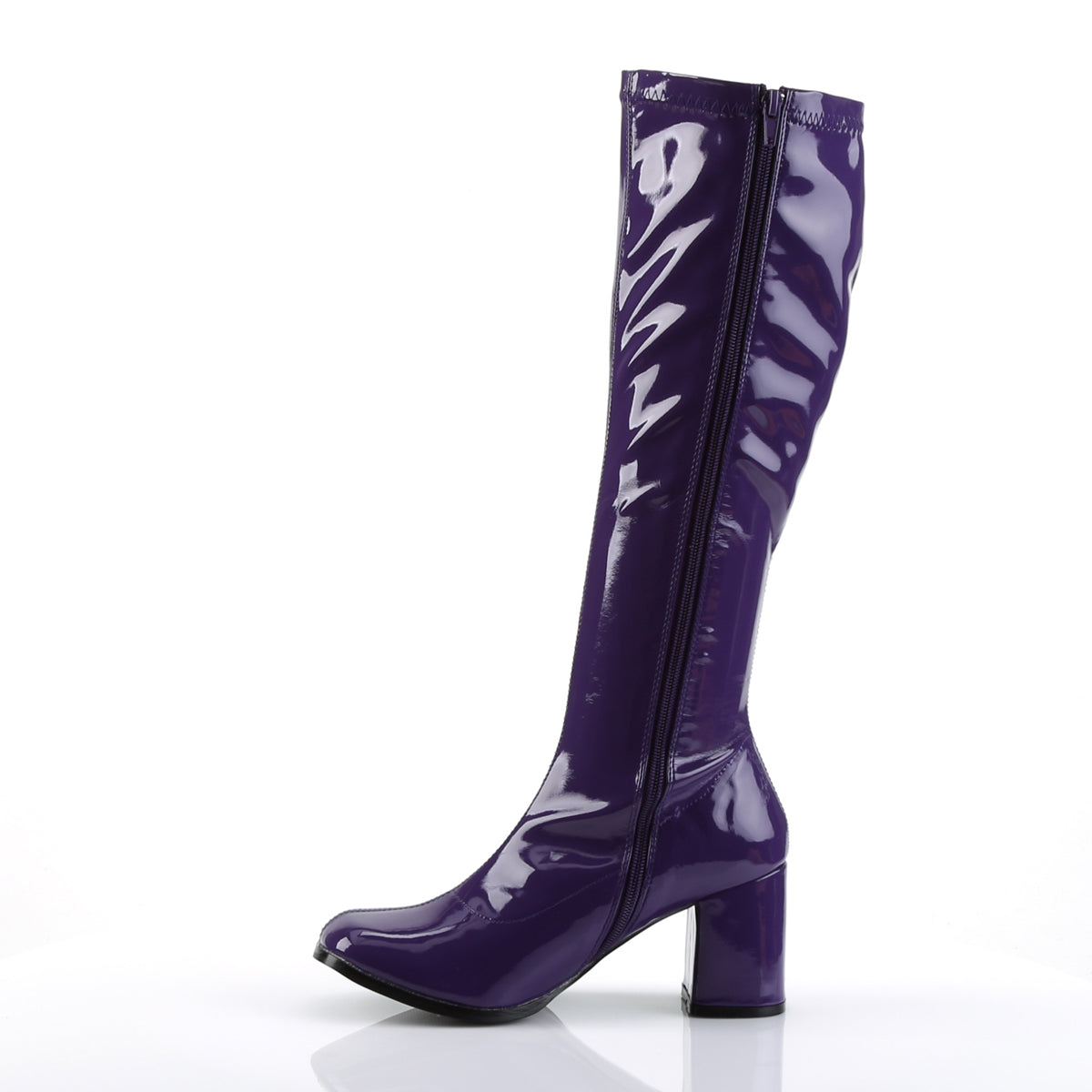 Funtasma Womens Boots GOGO-300 Purple Str Pat