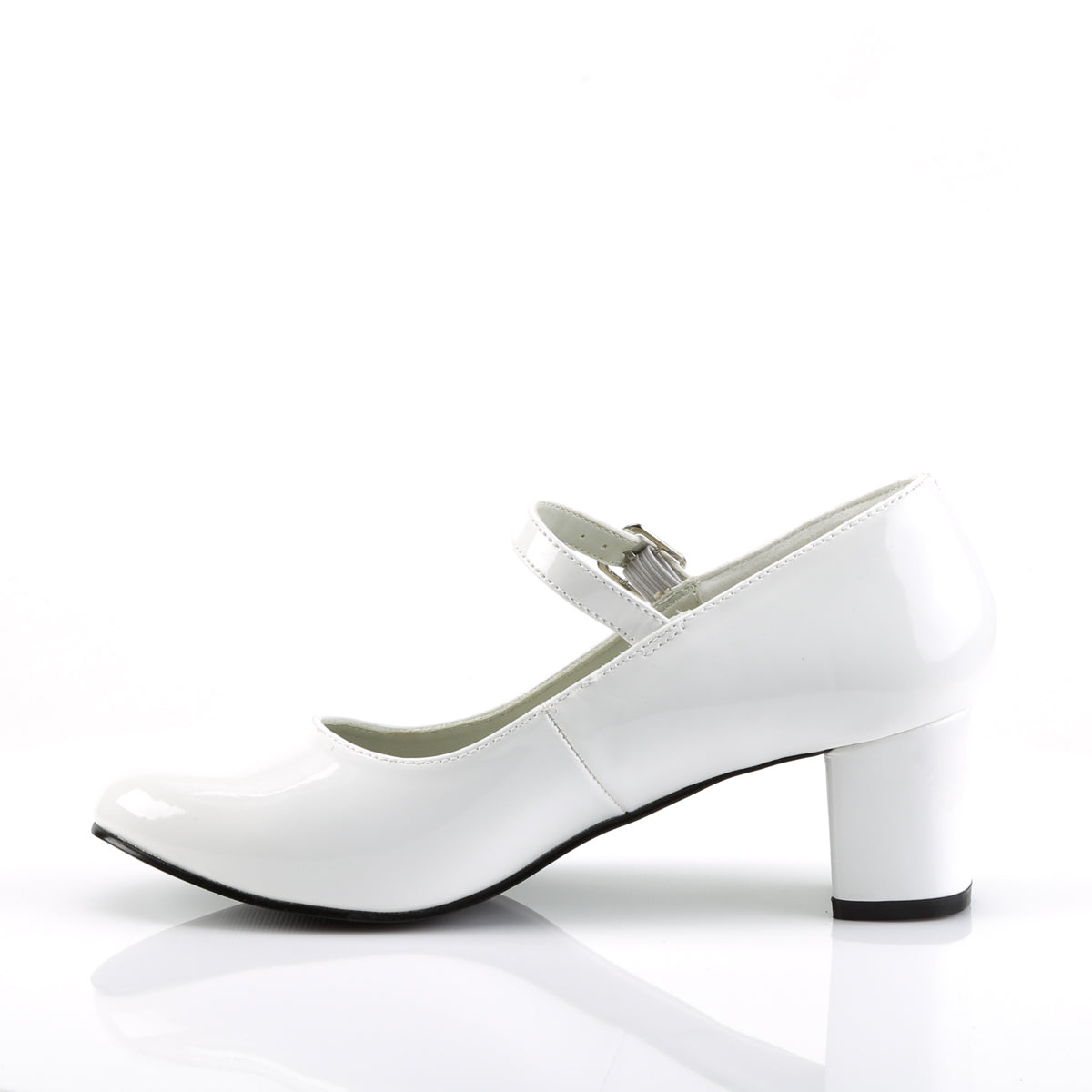 Funtasma Womens Pumps SCHOOLGIRL-50 Wht Pat