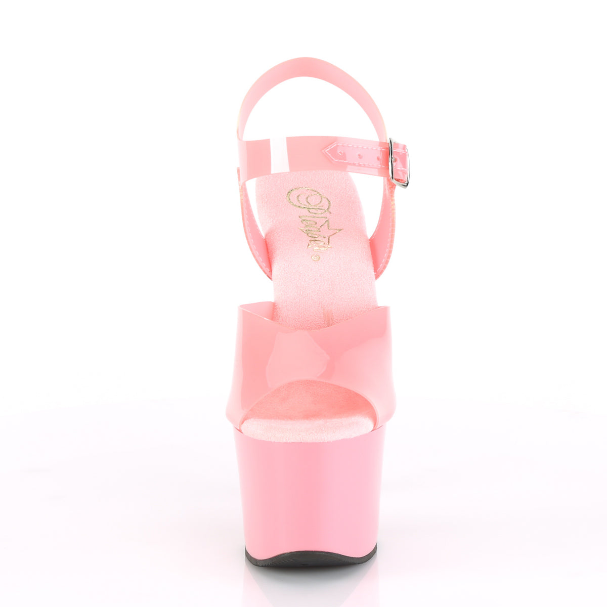 Pleaser Womens Sandals SKY-308N Baby Pink (Jelly-Like) TPU/Baby Pink